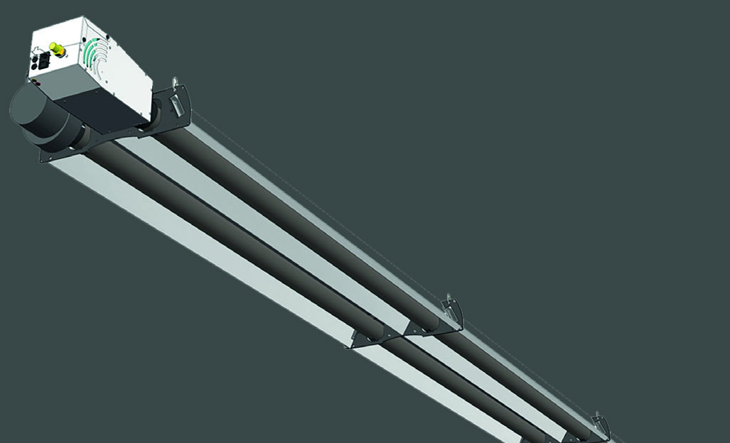 Tube radiant gaz SEET STR-N pour chauffage par rayonnement